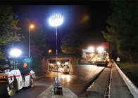 1000W Portable Balloon Lights Mobile Tower For Road Construction