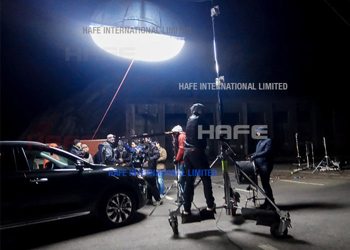 채워지는 Sourse 헬륨을 점화하는 HMI 영화 텔레비젼 총격사건을 위한 공기에서 뜨는 풍선 점화