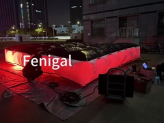 에어스타 타입 HMI 2400W 부풀이 가능한 LED 필름 조명 풍선