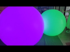 콘서트에서 던지기 위한 탭-대-변화 색상 LED RGB 인터랙티브 풍선 빛