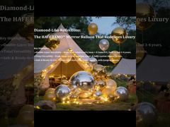 PVC 부풀이 거울 풍선