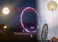400W White Led Balloon Lights Tripod For Commercial Events 120V