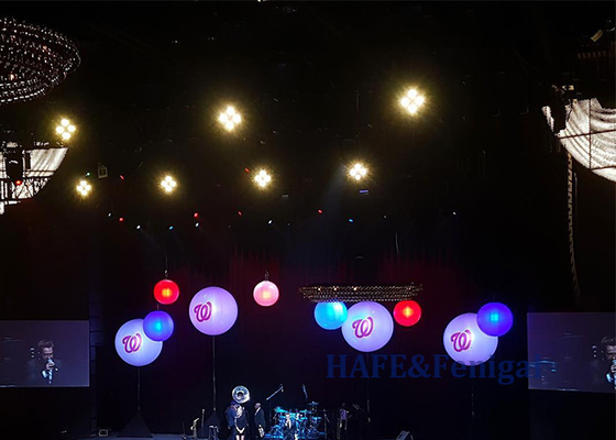 Color Changing LED Crowd Inflatable Throw Ball Led Balloon Lights For Music Events