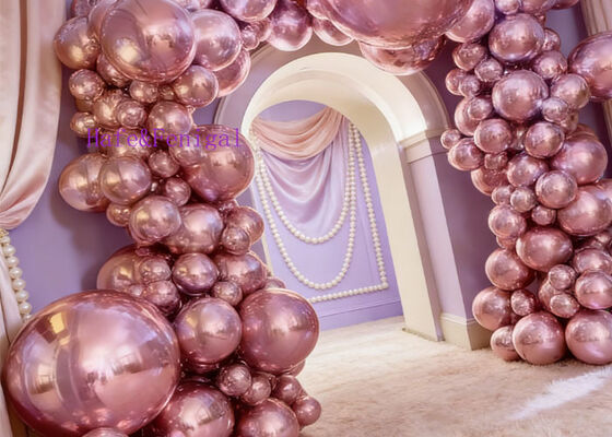 PVC Inflatable Mirror Balloon with High-Shine Metallic Surface for Decorative Applications