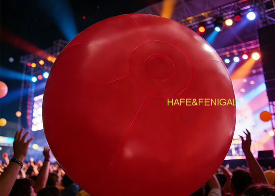 풍선 LED 바운스 볼, 브랜드 맞춤형 풀 프린팅 또는 양면 로고 가능