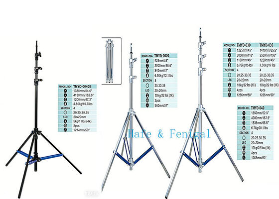 TMYD & TMF & TDMF 시리즈 휴대용 프로페셔널 풍선 라이트 스탠드