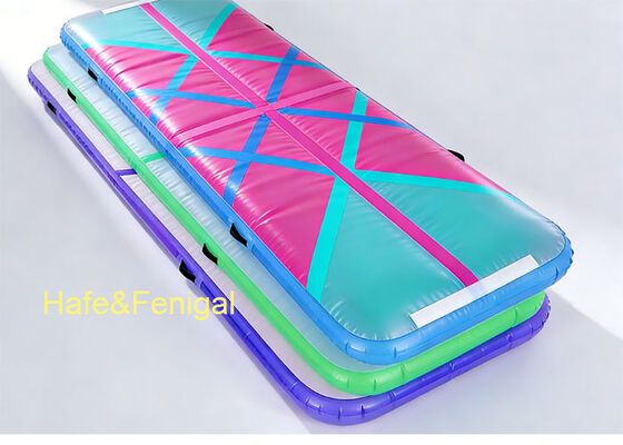 이벤트, 축제 및 임시 스포츠 구역용 헤비 듀티 렌탈 등급 에어 트랙 – DWF 팽창식 체육관 매트