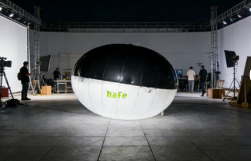 타원형 LED 조명 풍선 – 2880W, Ø4.5m x H3.4m (전문 영화 및 TV 제작용)