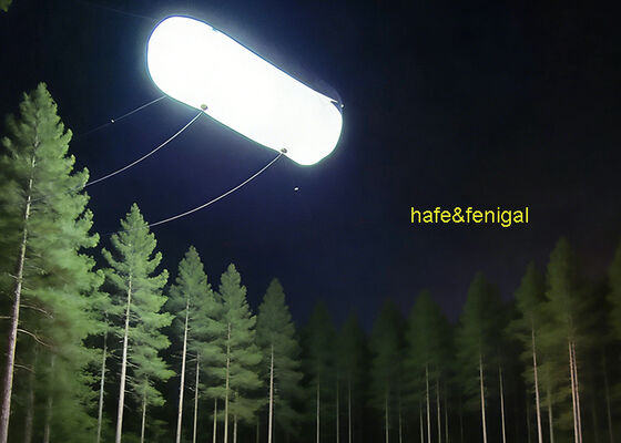 DMX 또는 CRMX 제어로 프로 1.8KW 양색 LED 필름 풍선 조명