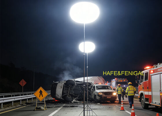 건설 현장용 삼각대 포함 480W 230VAC LED 풍선등 CE 인증서