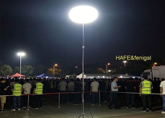 태양 LED1200DAP 풍선 조명: 1200W 높은 출력, 180,000 루멘, 긴급 구조를 위한 DMX 제어