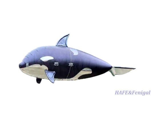 기로 안정화 비행 제어 및 가벼운 PP + PA 알루미늄 필름과 함께 원격 제어 비행 Orca 헬륨 공기선