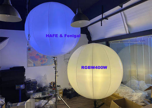 400W DMX 제어 펌플 LED 조명 브랜드 이벤트에 맞춘 로고 LED 풍선 조명
