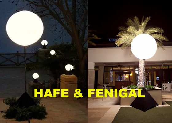 Wedding Decoration Illuminate 1.6m White Led Balloons